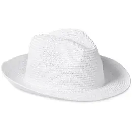 Bruno Fedora Hat White